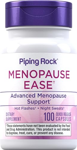 Menopause Supplement for Women | 100 Capsules | Advanced Support Formula | for Night Piping RockAu supplements