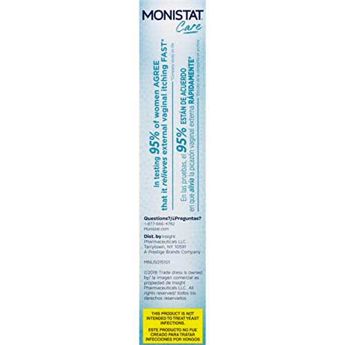 Monistat Care Instant Itch Relief Cream | Max Strength | Cools & Soothes | 1 OZ MonistatAu supplements