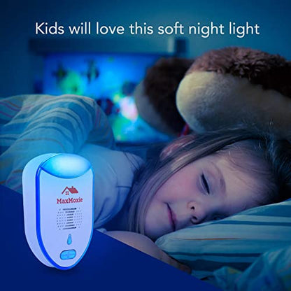 MaxMoxie Ultrasonic Pest Repeller, Humane Mice Control Electronic Insect MaxMoxieUS supplements