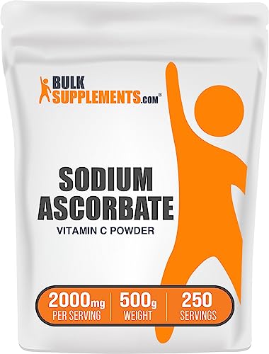 BulkSupplements.com Sodium Ascorbate Powder - Antioxidant Powder - Sodium Ascorbate BulksupplementsUS supplements