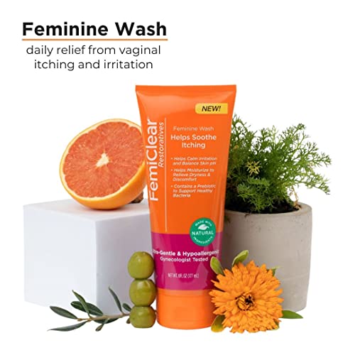 FemiClear Restoratives Soothing Feminine Wash - Feminine Care Wash for Itching & Irritated Skin FemiClearAu supplements