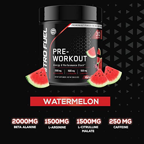 Pre-Workout Powder with Beta-Alanine & Caffeine for Energy, L-Citrulline & L-Arginine SILVERONYXUS supplements
