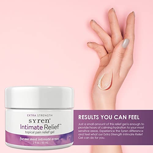 Syren Intimate Relief - Intimate Pain Relieving Gel - Relieves Vulva Pain, Throbbing, Spasms, Vaginal Dryness SYRENAu supplements