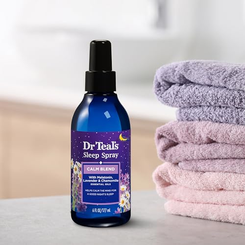 Dr Teal's Sleep Spray with Melatonin & Essential Oil Blend, 6 fl oz (Pack of 3) Dr Teal'sAu supplements