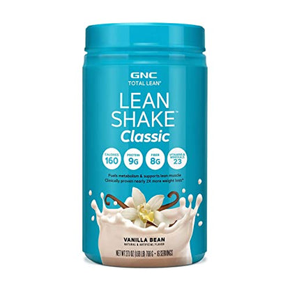 GNC Total Lean | Lean Shake Classic | Fuels Metabolism & Supports Lean Muscle | Vanilla Bean GNCUS supplements