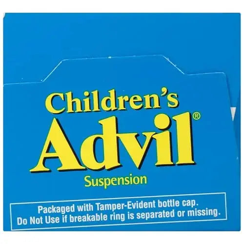 Children's Advil Pain Reliever and Fever Reducer, Dye Free and Sugar Free Ibuprofen Oral Suspension, Berry Flavored - 4 Fl Oz Children's AdvilAu supplements