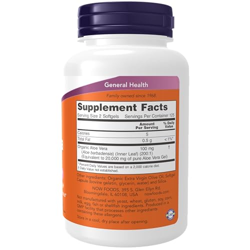 NOW Supplements, Aloe Vera (Aloe barbadensis) 10,000 mg, Supports Digestive Health NOWAu supplements