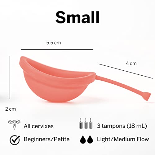 Pixie Cup 2 Menstrual Discs - Most Comfortable Reusable Period Discs - Removable Stem Pixie CupAu supplements