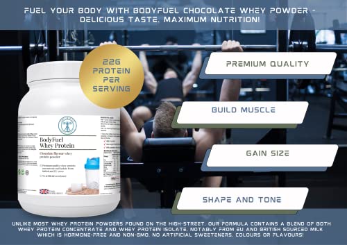Complementary Supplements - BodyFuel Whey Protein Isolate & Concentrate Chocolate Flavour Complementary SupplementsAu supplements