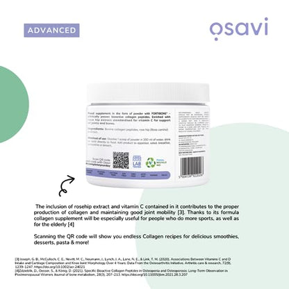 Osavi Collagen Peptides - Joints & Bones - 153g OSAVIUS supplements