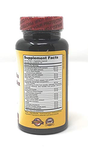 BeShiny Ashwagandha Complex with termeric Cinnamon Basil Leaf Supports a Healthy BeShinyAu supplements