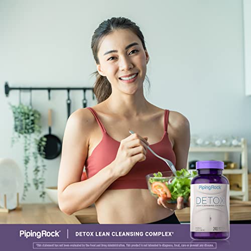 Piping Rock Detox Cleanse Capsules | 240 Pills | Herbal Complex | Lean Formula Piping RockUS supplements