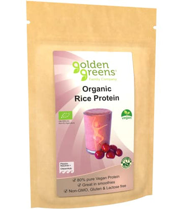 Golden Greens Organic Rice Protein Powder 250 g Golden GreensAu supplements