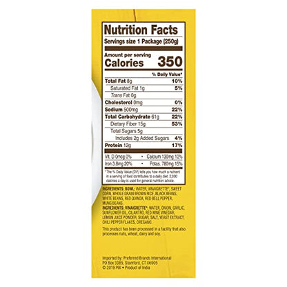 TASTY BITE Mexican Protein Bowl, 8.8 Ounce, Pack of 6, Ready to Eat, Microwaveable TASTY BITEUS supplements