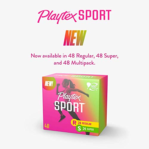 Playtex Sport Tampons, Multipack (24ct Regular/24ct Super Absorbency) PLAYTEXAu supplements
