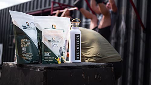 Live Relentless by Tim Kennedy, Drive Pre-Workout, Merica's Strawlemon, 30 Servings Live RelentlessAu supplements