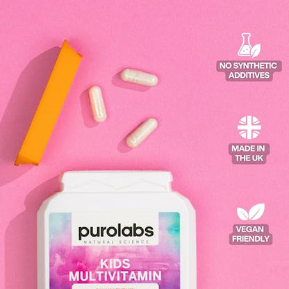 Kids Vitamins - Multivitamin for Kids with Calcium, Zinc, Iron, Vitamin C, B12, D3 and More PurolabsUS supplements