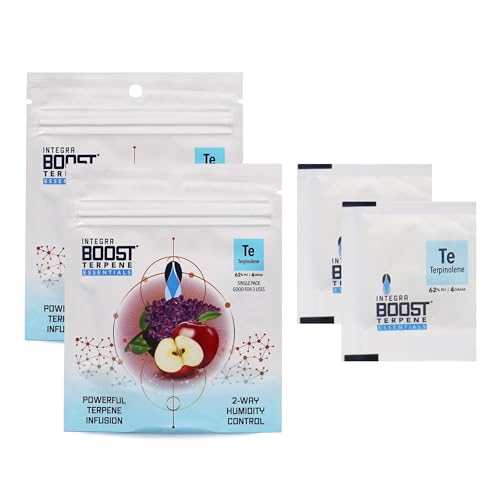 Integra Boost - Terpinolene Infusion - 4 Gram Terpene Essentials Two-Way Humidity Control at 62 Percent RH Integra BoostAu supplements