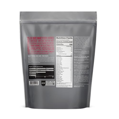 Isopure Protein Powder, Zero Carb Whey Isolate, Gluten Free, Lactose Free, 25g Protein IsopureUS supplements