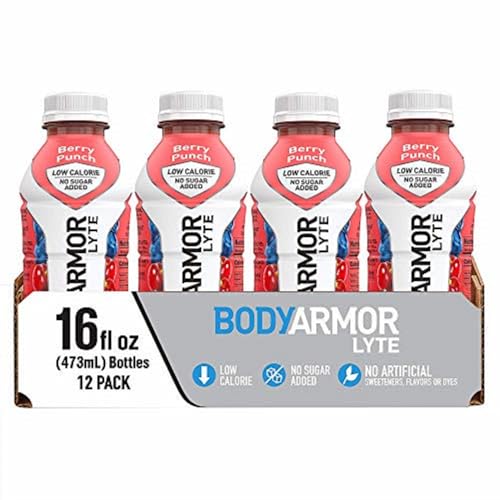 BODYARMOR LYTE Sports Drink Low-Calorie Sports Beverage, Berry Punch, Coconut BODYARMORUS supplements