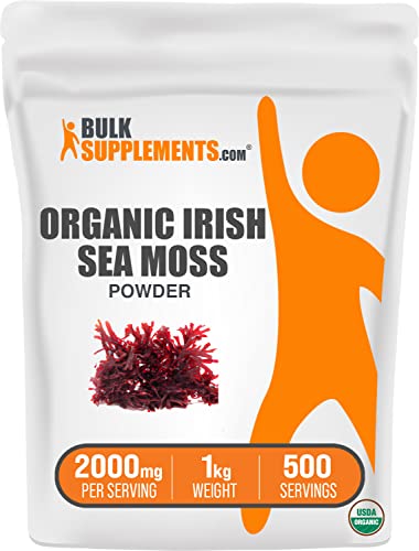 BULKSUPPLEMENTS.COM Organic Irish Sea Moss Powder - Sea Moss Supplement BULKSUPPLEMENTS.COMUS supplements