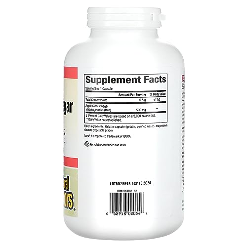 Natural Factors, Apple Cider Vinegar Capsule, Supports Digestion and Weight Management Natural FactorsAu supplements
