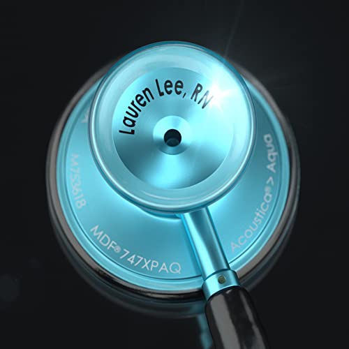Engravable - MDF Acoustica Lightweight Personalized Custom Stethoscope MDF InstrumentsUS supplements
