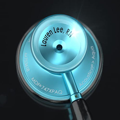 Engravable - MDF Acoustica Lightweight Personalized Custom Stethoscope MDF InstrumentsUS supplements