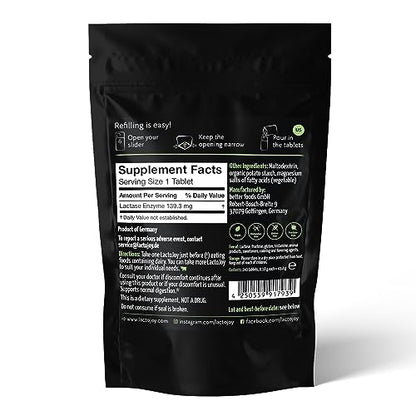 LactoJoy Lactase Pills I 240 Pieces Refill Package I Powerful Lactase Enzymes for Lactose LactoJoyUS supplements