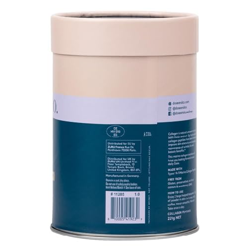 Dose & Co Marine Collagen Peptides with Vitamin C, Unflavoured - 221g Powder Supplement DOSE & COUS supplements