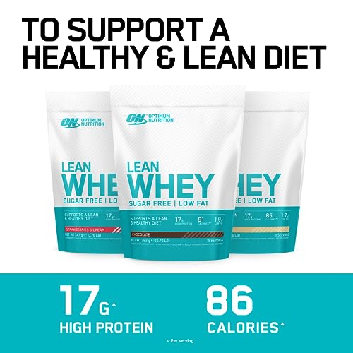 Optimum Nutrition Lean Whey Protein Powder, Low Fat, Sugar Free Diet Protein Powder Optimum NutritionAu supplements