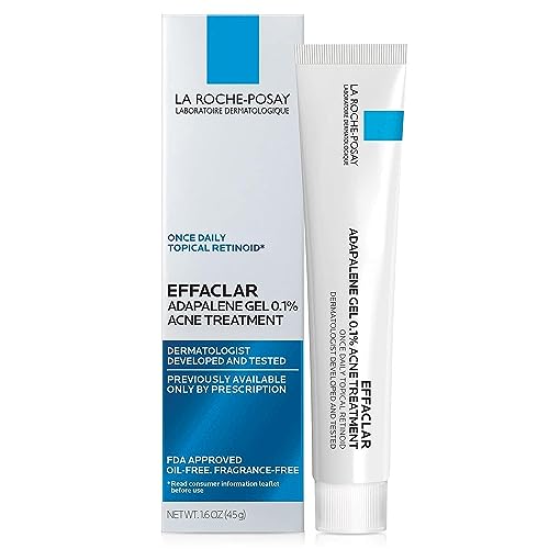 La Roche-Posay Effaclar Adapalene Gel 0.1% Acne Treatment, Prescription La Roche-PosayUS supplements