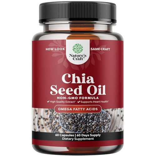 Potent Chia Seed Extract Pills for Men and Women Natural Supplement for Weight Loss Natures CraftAu supplements