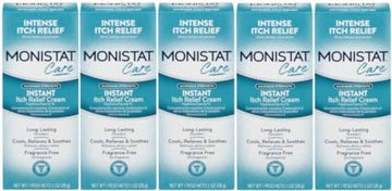 Monistat Care Maximum Strength Instant Itch Relief Cream, 1 Ounce each (Value Pack of 5) My StoreAu supplements