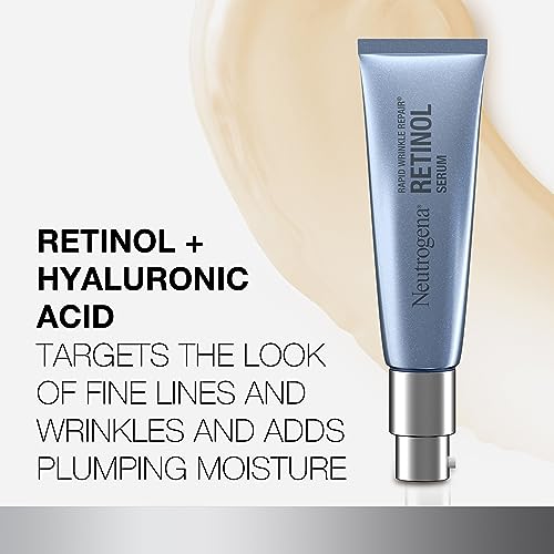 Neutrogena Rapid Wrinkle Repair Retinol Anti-Wrinkle Face Serum with Hyaluronic NeutrogenaAu supplements