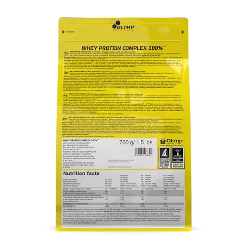 Olimp Whey Protein Complex 100% (700 g) - White Chocolate with Raspberry OLIMP SPORT NUTRITIONAu supplements