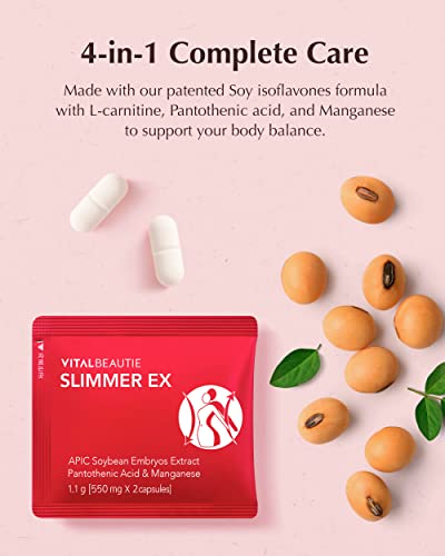 VITALBEAUTIE SLIMEREX L-Carnitine Supplement for Men & Women | Energy Support VITALBEAUTIEUS supplements