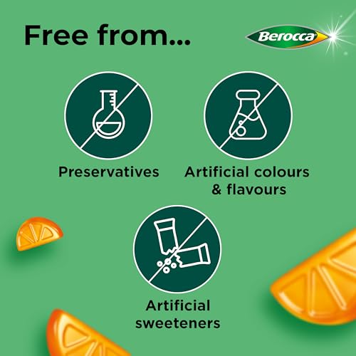 Berocca Immuno Gummy Vitamins, Orange Flavour, Bursting with Immune System BeroccaUS supplements