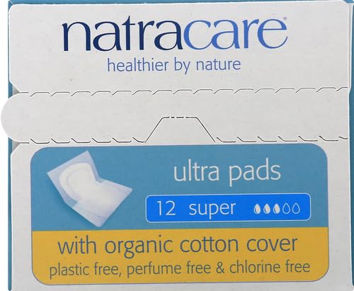 Natracare Pads Ultra Super Wings, 12 ct NATRACAREAu supplements