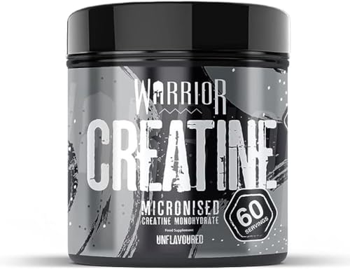 Warrior Creatine Monohydrate Powder – 300g – Micronised for Easy Mixing WarriorUS supplements