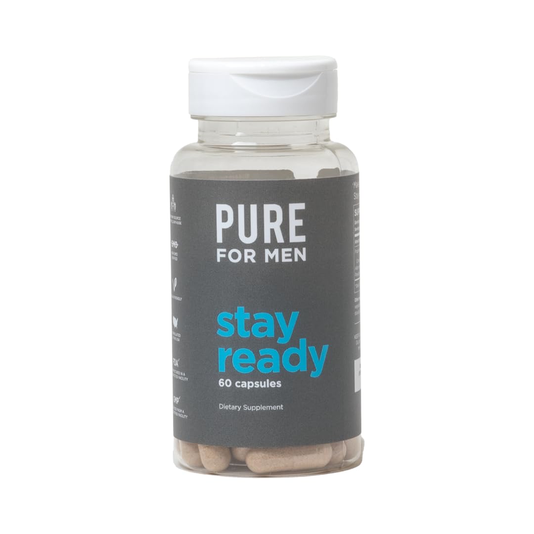 Pure for Men Original Cleanliness Stay Ready Fiber Supplement | Helps Promote Pure for MenUS supplements