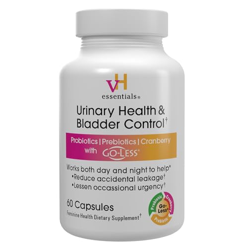 vH essentials Urinary Health & Bladder Control, Cranberry Extract, Prebiotics and Probiotics vH essentialsAu supplements