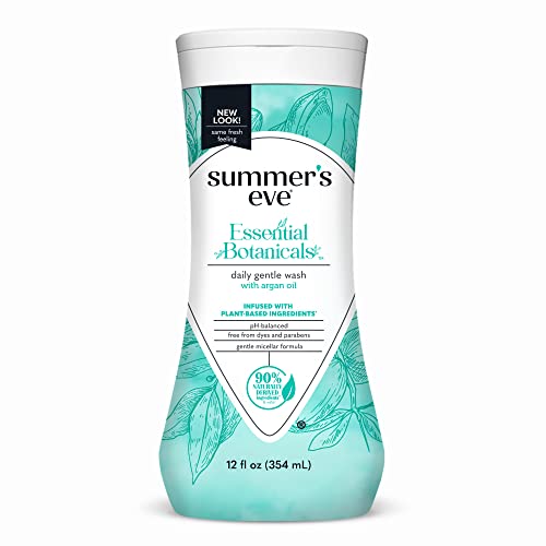 Summer's Eve Essential Botanicals Gentle Wash with Argan Oil, Removes Odor, pH balanced, 12 fl oz Summer's EveAu supplements