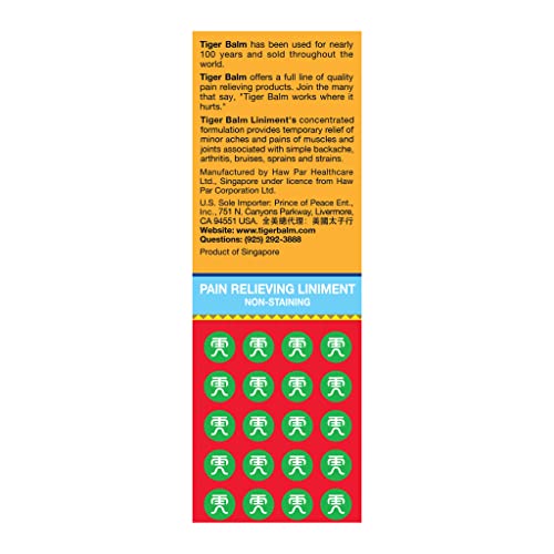 TIGER BALM LINIMENT, 2 Fl Oz (Pack of 2) Tiger BalmAu supplements