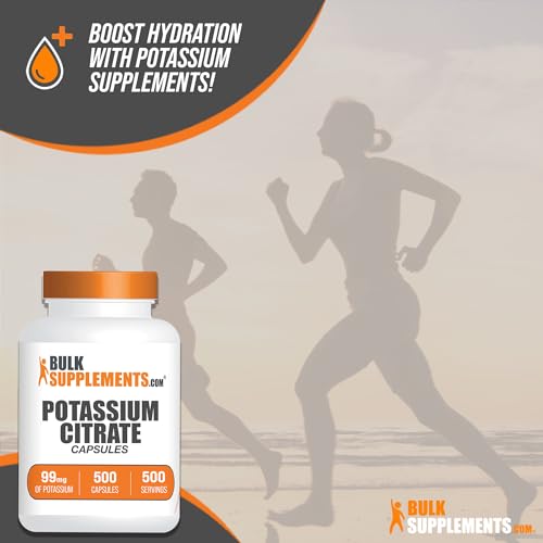 BulkSupplements.com Potassium Citrate Capsules - Potassium Supplement, Potassium BULKSUPPLEMENTS.COMUS supplements