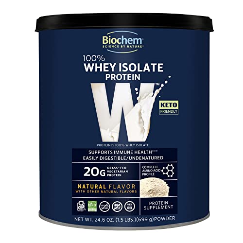 Biochem, Whey Protein Powder, 20g of Protein to Support Muscles and Intense Workouts BiochemUS supplements