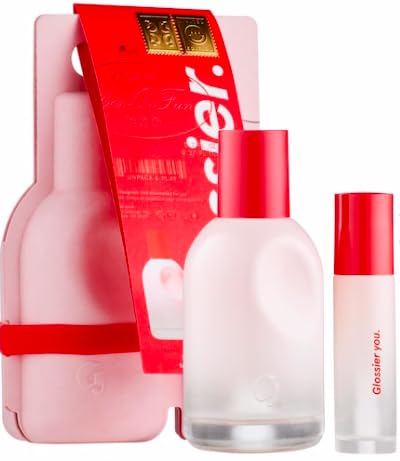 Glossier You Limited Edition Two of You Eau de Parfum Holiday Gift Set - Full Size Spray (1.7oz / 50ml) and Travel Size Rollerball (0.27oz / 8ml) GlossierAu supplements