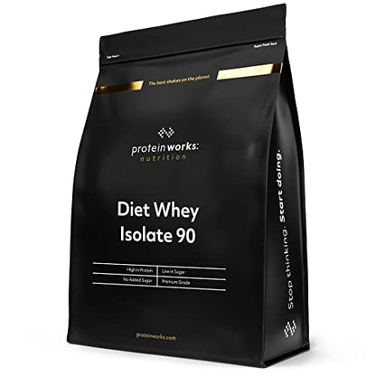 Protein Works - Diet Whey Protein Isolate 90 | Whey Isolate Protein Powder | Low Calorie Protein Shake THE PROTEIN WORKSUS supplements
