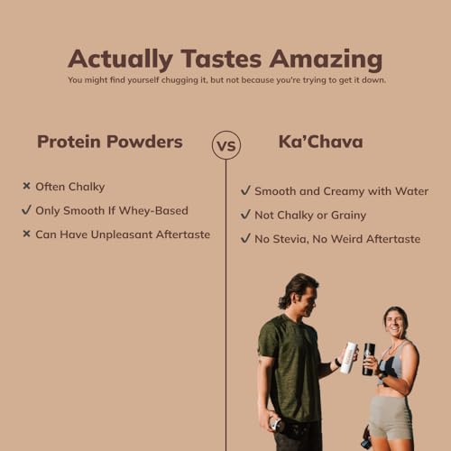 Ka’Chava All-In-One Nutrition Shake Blend, Chocolate, 85+ Superfoods, Nutrients & Plant Ka'ChavaUS supplements