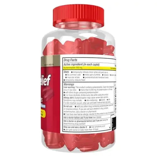 Good Sense Rapid Release Pain Relief, Acetaminophen Caplets 500 mg, Extra Strength Pain Reliever and Fever Reducer GoodSenseAu supplements